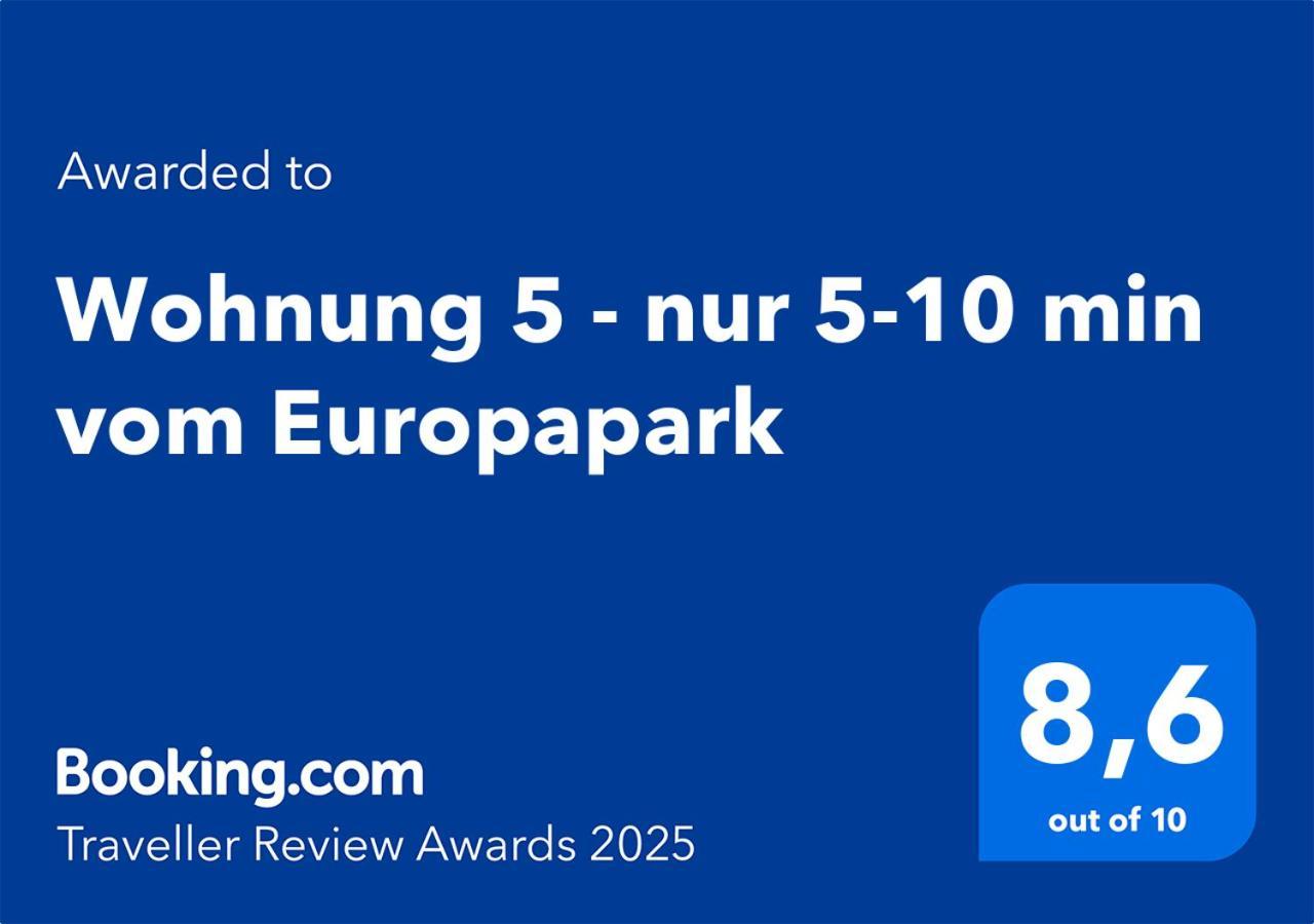 Wohnung 5 - Nur 5-10 Min Vom Europapark Ettenheim Exteriér fotografie